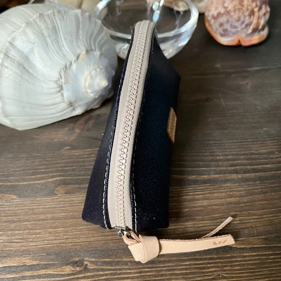 Consuela Blue Glitter Makeup Bag - Picture 2 of 4